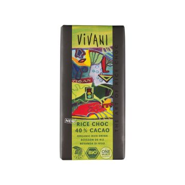 Шоколад чорний органічний з черешнею 35г, Vivani (Німеччина)