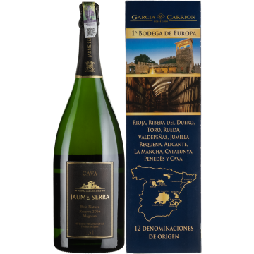 Ігристе Jaume Serra Cava Jaume Serra Brut / Кава Хауме Серра Брют, біле, 1.5 л