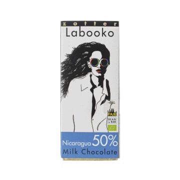 Шоколад молочний Нікарагуа 50% какао 2х35г, Zotter (Австрія)