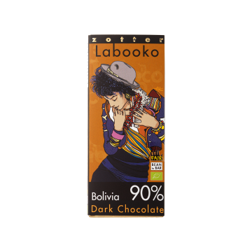 Шоколад чорний Болівія 90% какао 2х32,5г, Zotter (Австрія)