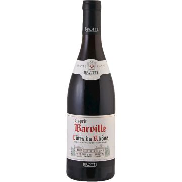 Вино Brotte Cotes du Rhone Esprit Barville Rouge / Кот дю Рон Еспрі Барвіль, червоне сухе, 0.75 л
