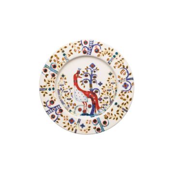 Тарілка біла з малюнком 22см Taika, Iittala (Тайланд)