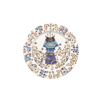 Тарілка біла з малюнком 27см Taika, Iittala (Тайланд)