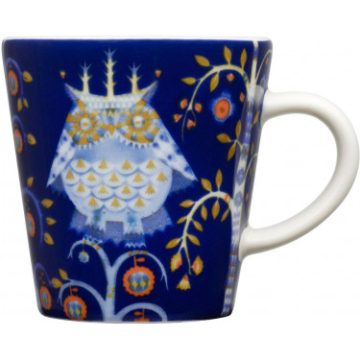 Чашка для еспресо синя з малюнком 100мл Taika, Iittala (Тайланд)