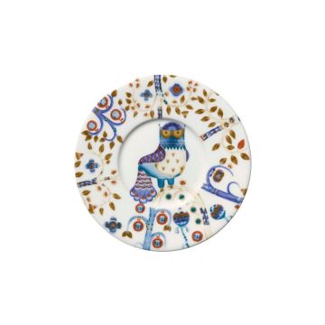 Блюдце біле з малюнком 15см Taika, Iittala (Тайланд)