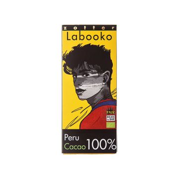 Шоколад чорний Перу 100% какао 2х32,5г, Zotter (Австрія)
