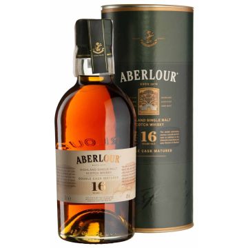 Віскі Aberlour 16 yo / Double Cask, Tube, 0.7 л
