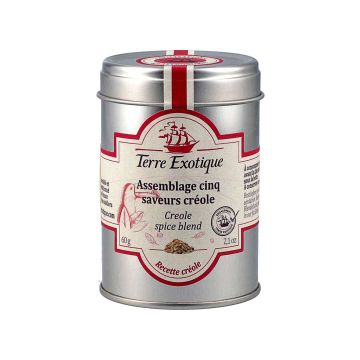 Суміш п'яти спецій креольська (Реюньйон) 60г, Terre Exotique