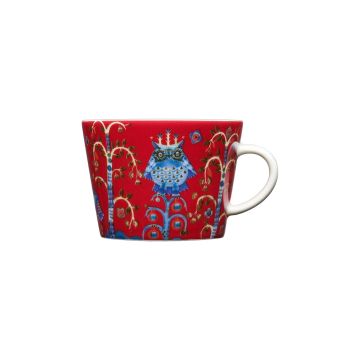 Чашка червона з малюнком 200мл Taika, Iittala (Литва)
