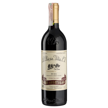 Вино La Rioja Alta Gran Reserva 890 / Гран Резерва 890 2001, червоне сухе, 0.75 л