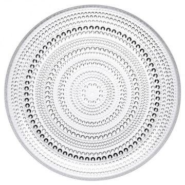 Тарілка скляна прозора 24,8см Kastehelmi, Iittala
