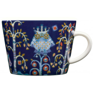 Чашка синя з малюнком 200мл Taika, Iittala