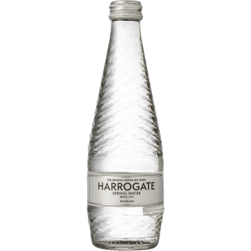 Вода мінеральна природна слабогазована скло 330мл, Harrogate