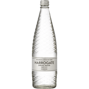 Вода мінеральна природна слабогазована скло 750мл, Harrogate