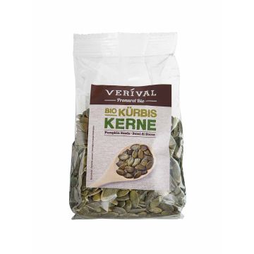Насіння гарбузове очищене органічне 200г, Verival