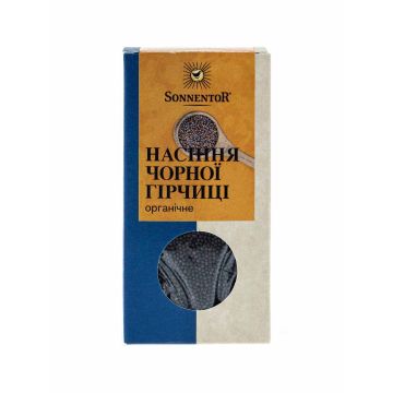 Насіння чорної гірчиці органічне 80г, Sonnentor