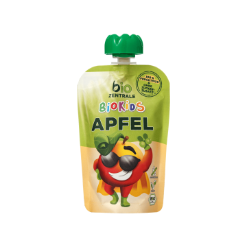 Пюре фруктове Яблуко органічне 90г, Bio Zentrale