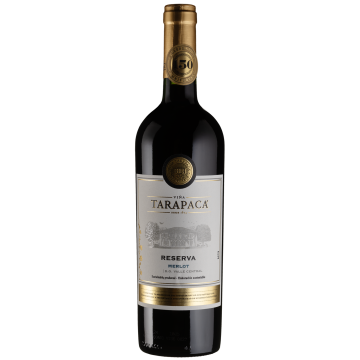 Вино Tarapaca Merlot Reserva, Tarapacа / Різерва Мерло, червоне сухе, 0.75 л