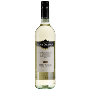 Вино Sant'Orsola Pinot Grigio del Veneto / Піно Гріджіо дель Венето, біле сухе, 0.75 л