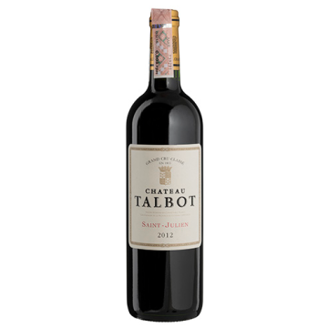 Вино Chateau Talbot Chateau Talbot / Шато Тальбо 2012, червоне сухе, 0.75 л