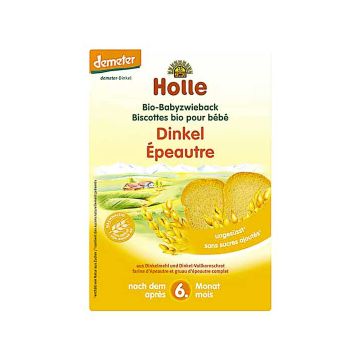 Сухарики спельтові дитячі органічні (з 6 місяців) 200г, Holle