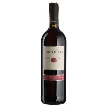 Вино Sant'Orsola Rosso Dry / Россо, червоне сухе, 0.75 л