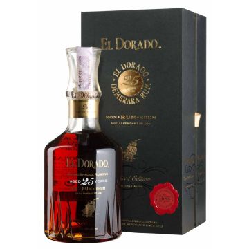 Ром El Dorado 25 yo, gift box, 0.7 л