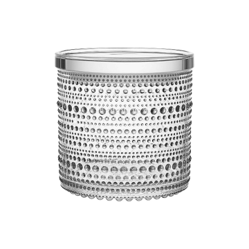 Ємність для зберігання скляна прозора 11,6х11,4см Kastehelmi, Iittala