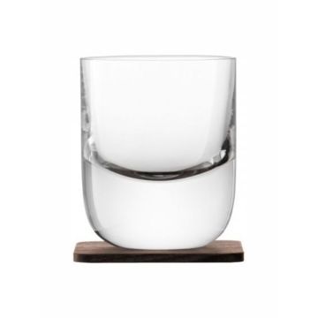 Набір келихів для віскі 270мл з підставками (2шт в пак) Whisky, LSA international