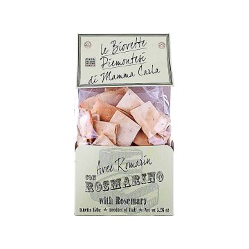 Хлібці Biovette з розмарином 150г, Casa Vecchio Mulino