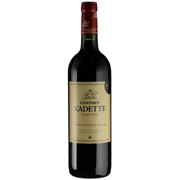 Вино Kanonkop Pinotage Kadette / Пінотаж Кадет, червоне сухе, 0.75 л