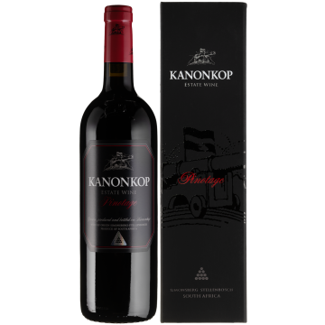 Вино Kanonkop Pinotage Black Label Estate / Пінотаж Блек Лейбл Естейт, червоне сухе, 0.75 л