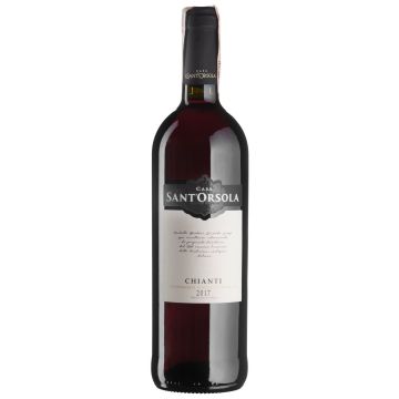 Вино Sant'Orsola Chianti / Кьянті, червоне сухе, 0.75 л