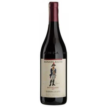 Вино Renato Ratti Barbera d'Asti / Барбера д'Асті, червоне сухе, 0.75 л