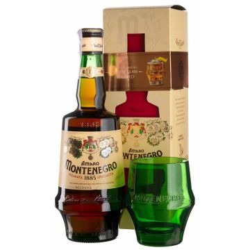 Біттер Amaro Montenegro + glass, 0.75 л