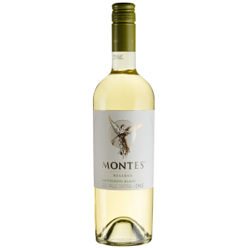 Вино Montes Sauvignon Blanc Reserva / Совіньйон Блан Резерва, біле сухе, 0.75 л