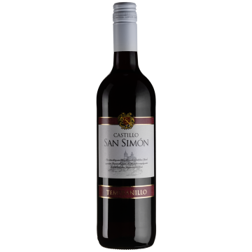 Вино Castillo San Simon Castillo San Simon Tempranillo / Кастілло Сан Сімон Темпранільйо, червоне сухе, 0.75 л