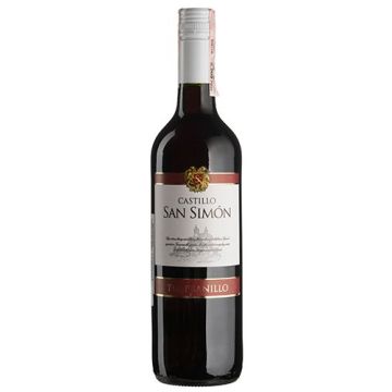 Вино Castillo San Simon Castillo San Simon Tempranillo / Кастілло Сан Сімон Темпранільйо, червоне сухе, 0.75 л