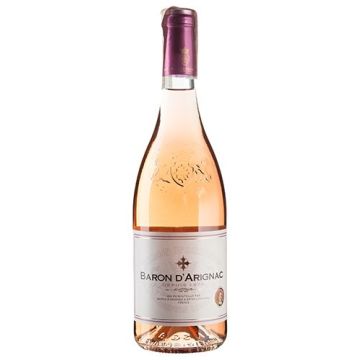 Вино Baron d'Arignac Rose / Розе, рожеве напівсолодке, 0.75 л
