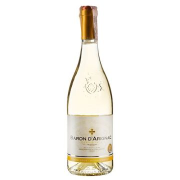 Вино Baron d'Arignac Blanc Medium Sweet / Блан, біле напівсолодке, 0.75 л