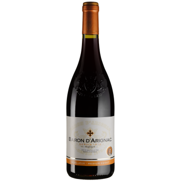 Вино Baron d'Arignac Rouge Medium Sweet / Руж, червоне напівсолодке, 0.75 л