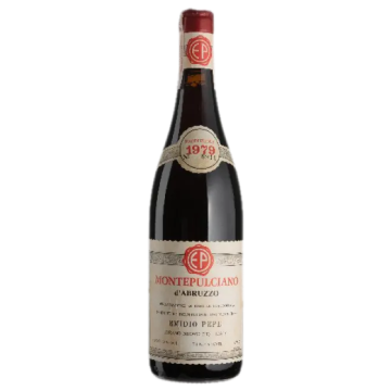 Вино Emidio Pepe Montepulciano d'Abruzzo Riserva / Монтепульчано д'Абруццо Резерва 1979, червоне сухе, 0.75 л