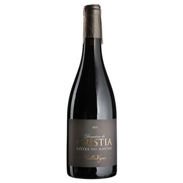 Вино Domaine de Cristia Cotes du Rhone Vieilles Vignes / Кот дю Рон Вієй Вінь, червоне сухе, 0.75 л