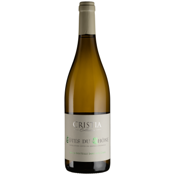 Вино Cristia Cotes du Rhone blanc / Кот дю Рон, біле сухе, 0.75 л