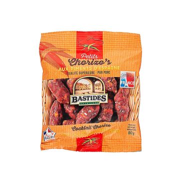 Чорізо коктейльні 80г, Bastides