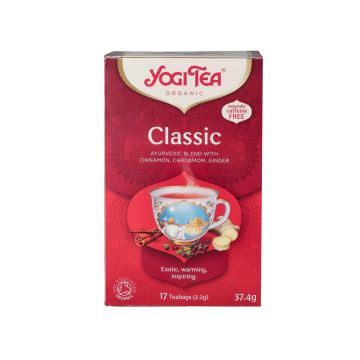 Чай з прянощами "Класичний" органічний пакет 37,4г, Yogi Tea