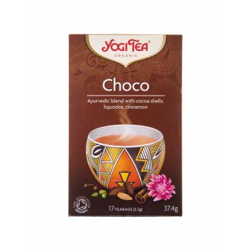 Чай з прянощами "Чоко" органічний пакет 37,4г, Yogi Tea