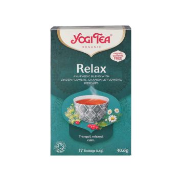 Чай трав’яний з прянощами "Релакс" органічний пакет 30,6г, Yogi Tea