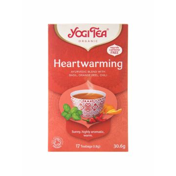 Чай трав’яний з прянощами "Зігріваючий" органічний пакет 30,6г, Yogi Tea