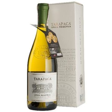 Вино Tarapaca Sauvignon Blanc Gran Reserva, gift box / Гран Резерва Совіньон Блан, подарункова коробка, біле сухе, 0.75 л